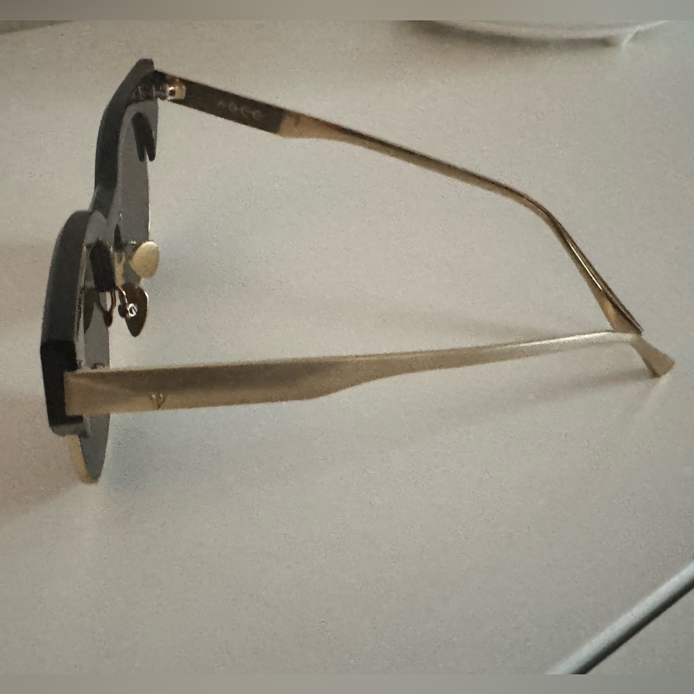 Valley Eyewear ADCC II black w gold titanium trim - Picture 6 of 6